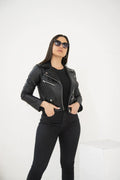 Vortex Shadow Women Biker Jacket
