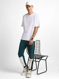 Round Neck Oversized Cotton T-Shirt for Men – Short Sleeves Casual Tee | HARCHIZ