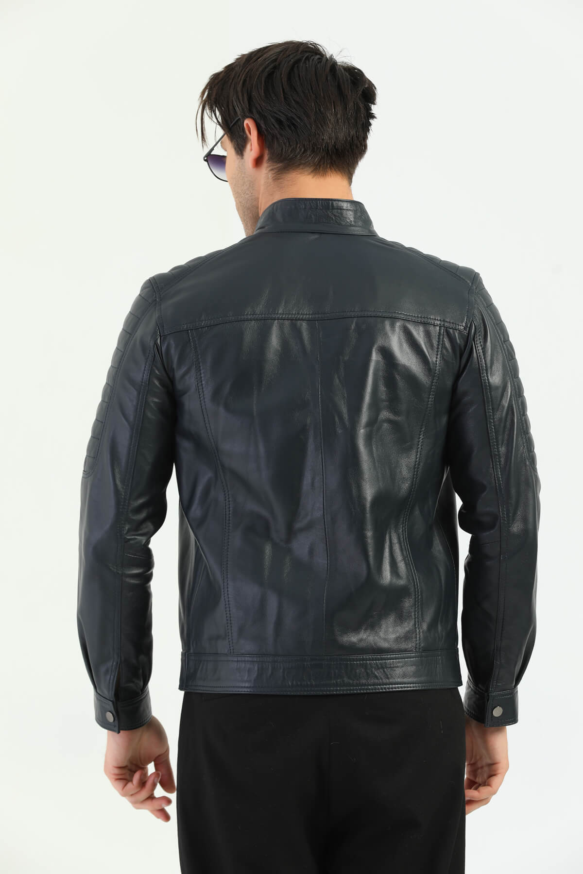 Ace Glasgow Black Men's Leather Jacket