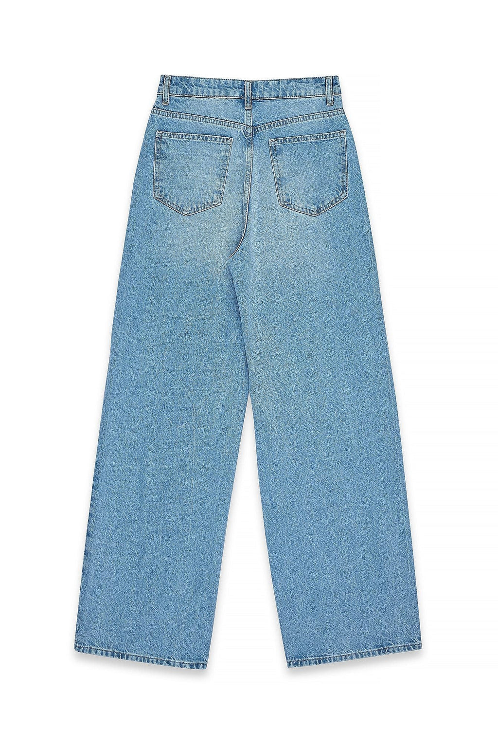 Wide High Waist Jeans for Women – Trendy, Comfortable & Flattering Fit | DOCACCA Pakistan