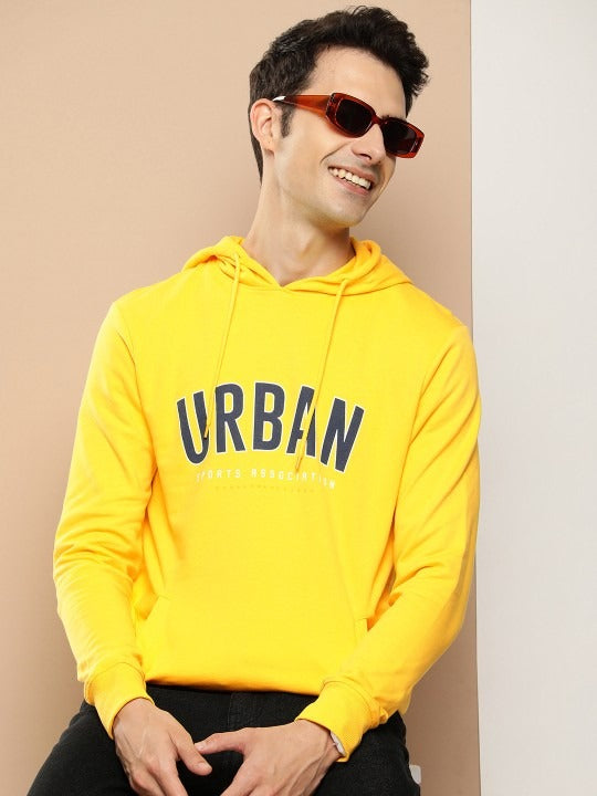Pure Cotton Typography Printed Hooded Sweatshirt – Stylish Hoodie for Men in Pakistan | HARCHIZ