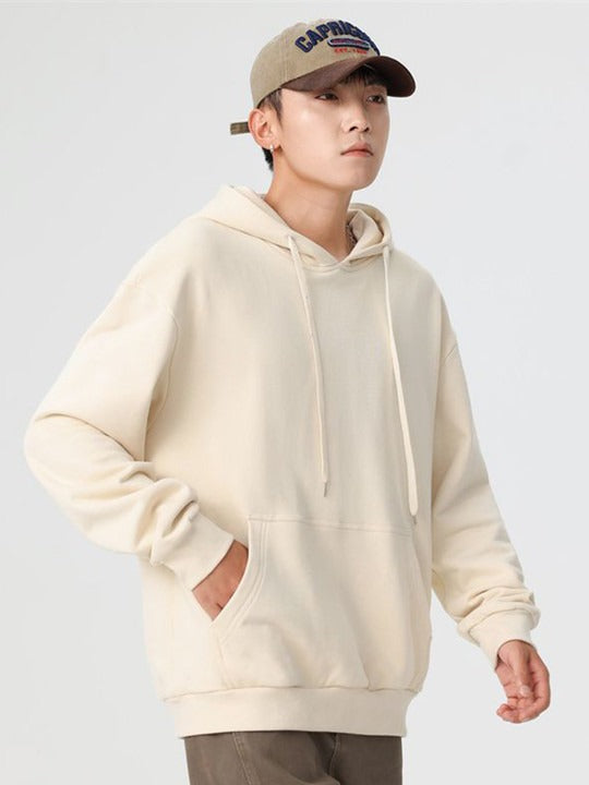 Men Hooded Pullover Cotton Sweatshirt – Casual Streetwear for Pakistan