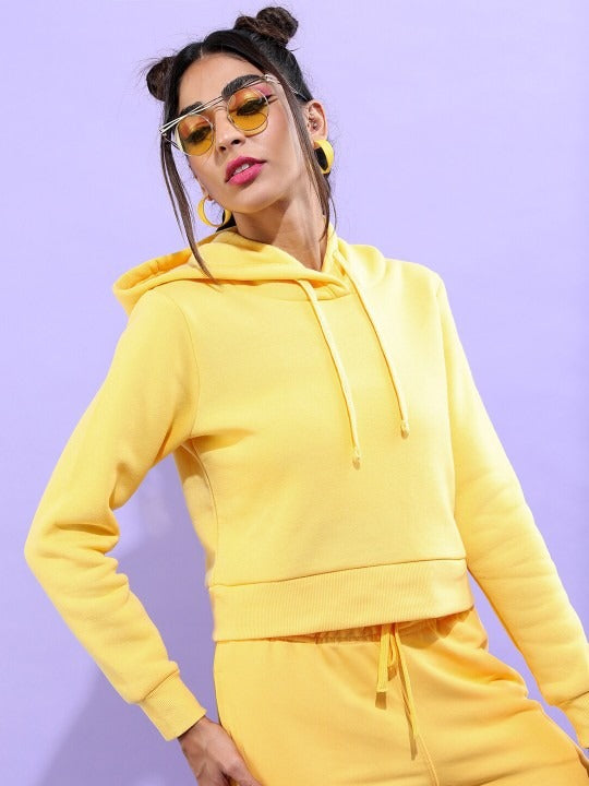 Hooded Cotton Pullover Hoodie — Women’s Soft Fleece Kangaroo Pocket | HARCHIZ Pakistan