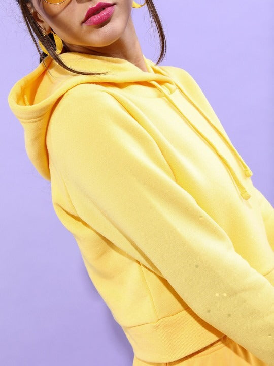 Hooded Cotton Pullover Hoodie — Women’s Soft Fleece Kangaroo Pocket | HARCHIZ Pakistan