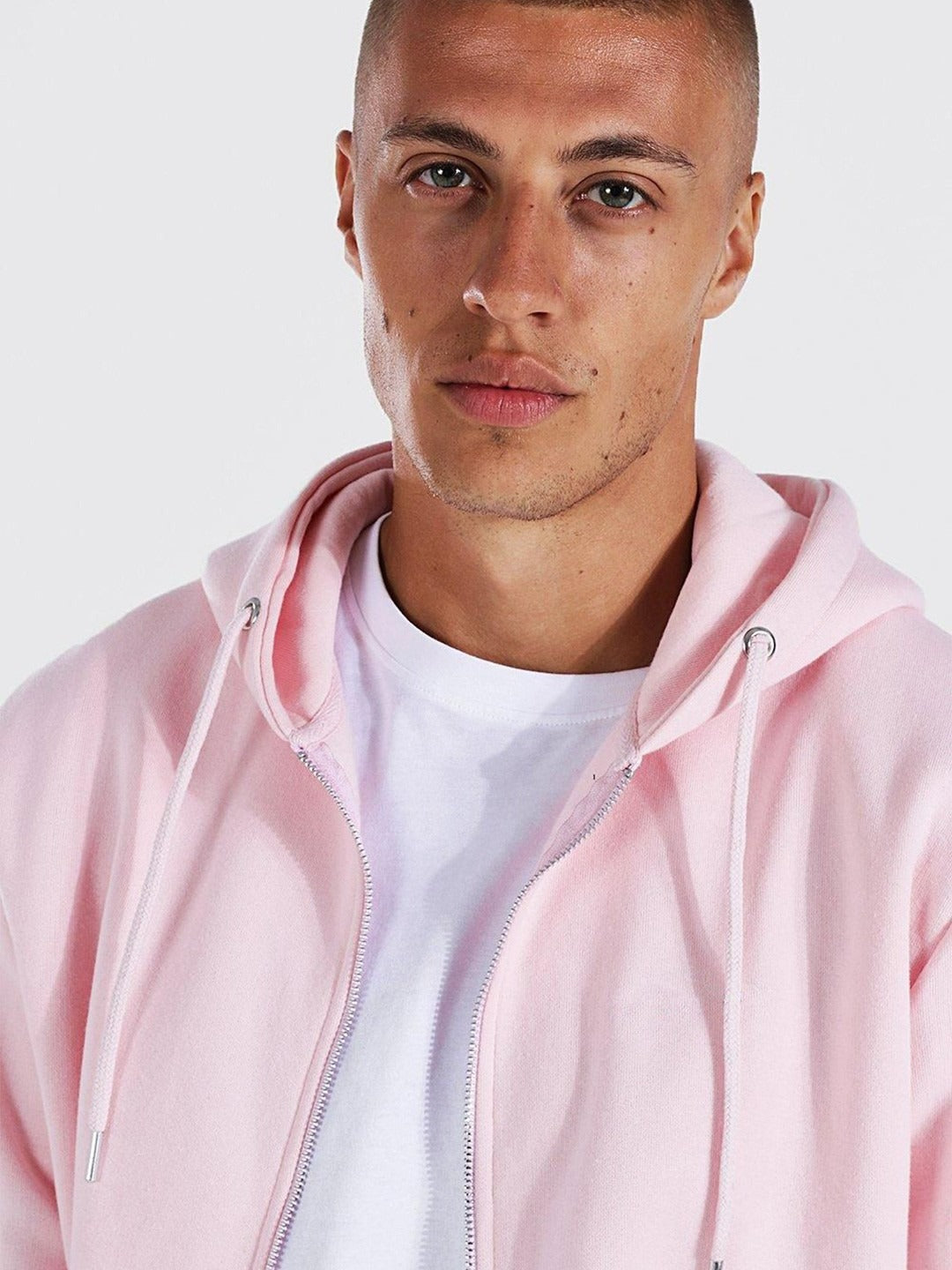 The Lifestyle Co. Men Full Sleeve Casual Zipper Hoodie – Cotton Front-Open Hoodie in Pakistan | HARCHIZ