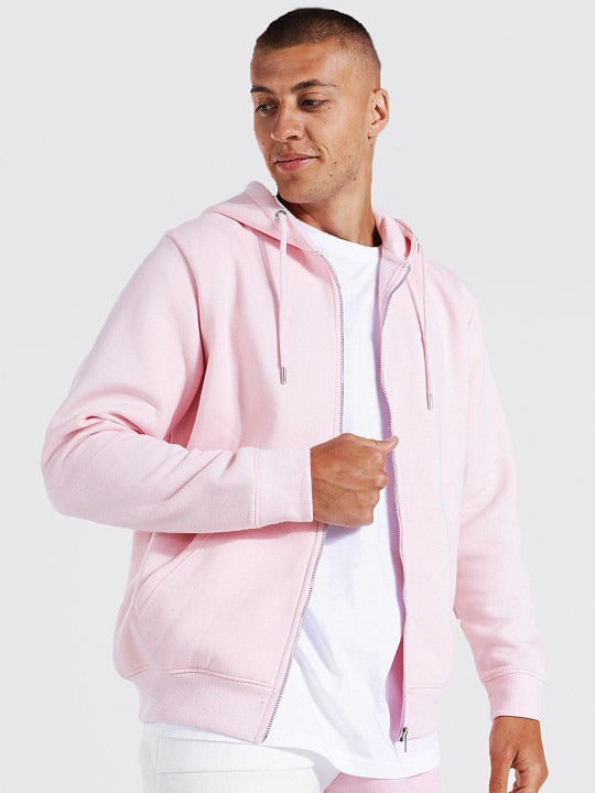 The Lifestyle Co. Men Full Sleeve Casual Zipper Hoodie – Cotton Front-Open Hoodie in Pakistan | HARCHIZ