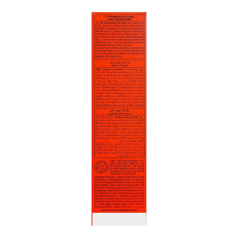 Schwarzkopf Igora Royal Hair Color 0-22 Anti Orange Concentrate