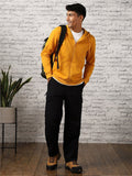 Nobero Men Zipper Hooded Sweatshirt in Pakistan