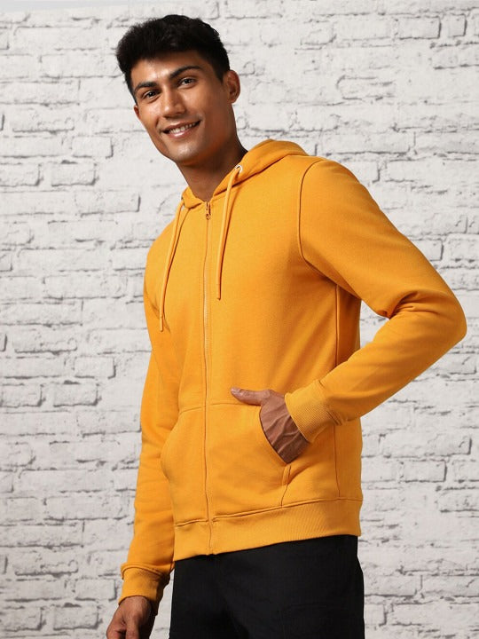 Nobero Men Zipper Hooded Sweatshirt in Pakistan
