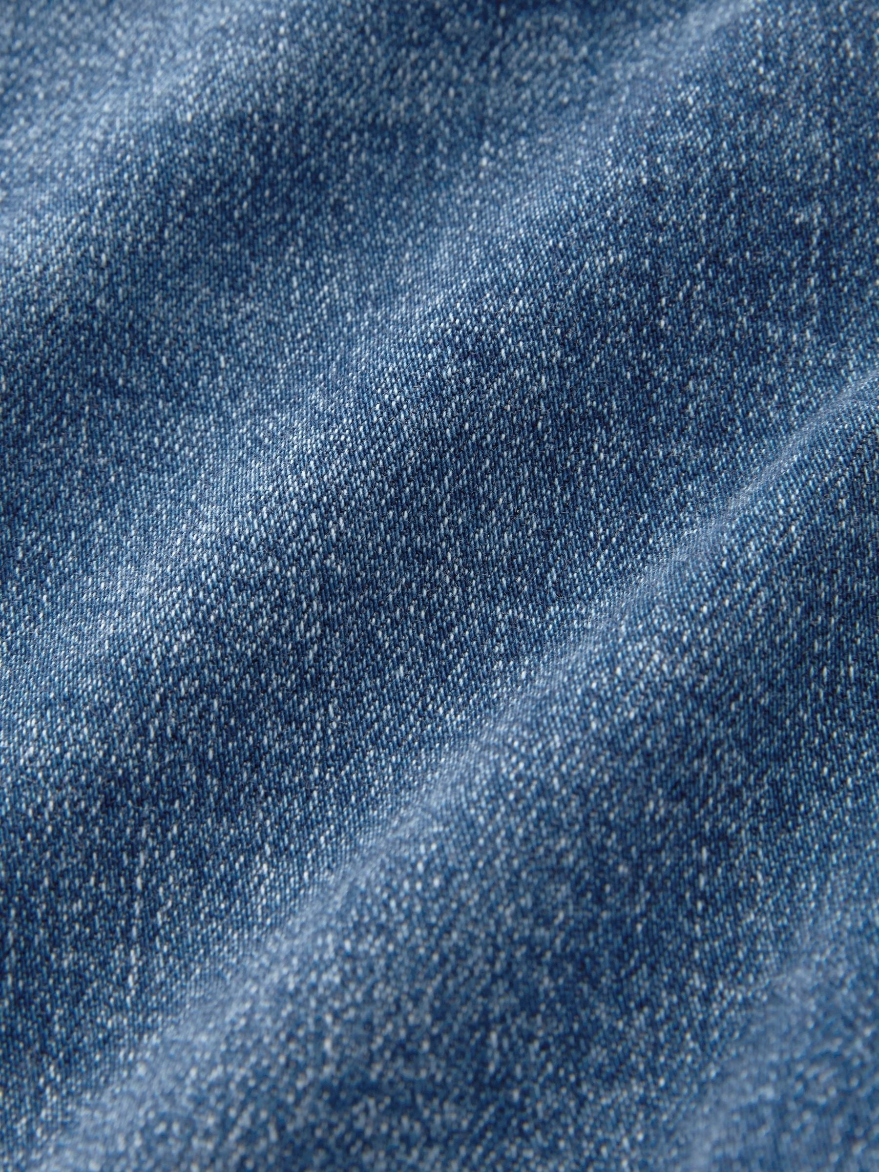 Women Dark Blue Wide Leg Hourglass Jeans – High Waist Flattering Fit Denim Pants in Pakistan | HARCHIZ