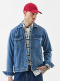 Men’s Classic Denim Jacket by HARCHIZ – Stylish Everyday Outerwear in Pakistan