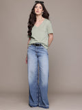 V-Neck Pure Cotton T-Shirt for Women in Pakistan