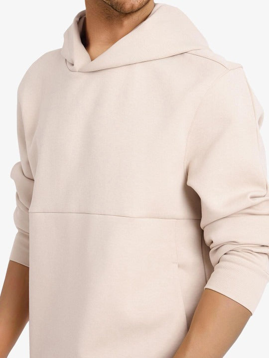 Men Solid Hooded Sweatshirt – Casual Winter Hoodie for Men in Pakistan