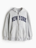 Oversized Zip-Through Hoodie — Relaxed Oversized Zip Hoodie for Women Pakistan