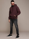 Men Brand Logo Printed Hooded Sweatshirt – Stylish Branded Hoodie for Men in Pakistan