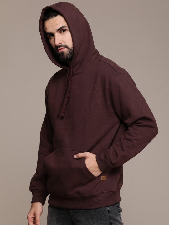 Men Brand Logo Printed Hooded Sweatshirt – Stylish Branded Hoodie for Men in Pakistan
