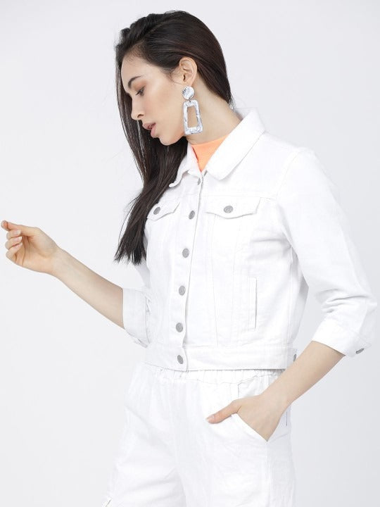 Women Denim Jacket by HARCHIZ – Chic Everyday Outerwear for Pakistani Women