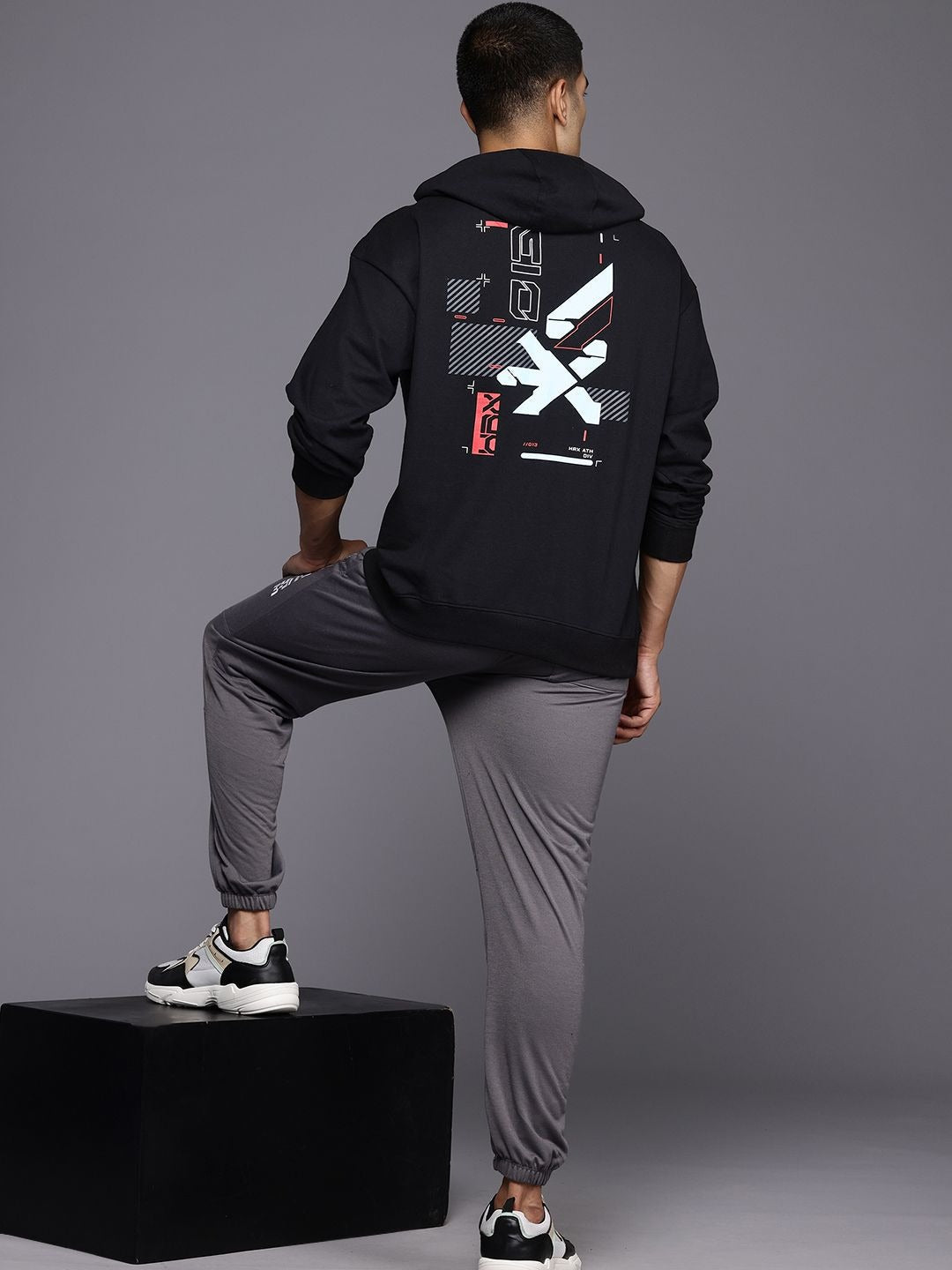 Back Print Hooded Sweatshirt – Trendy Streetwear for Men in Pakistan | HARCHIZ
