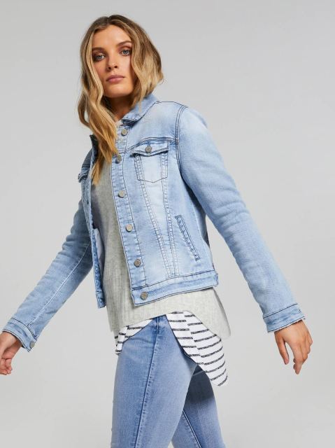 Harchiz Amazing Trucker Denim Jacket for Women – Bold & Timeless Style