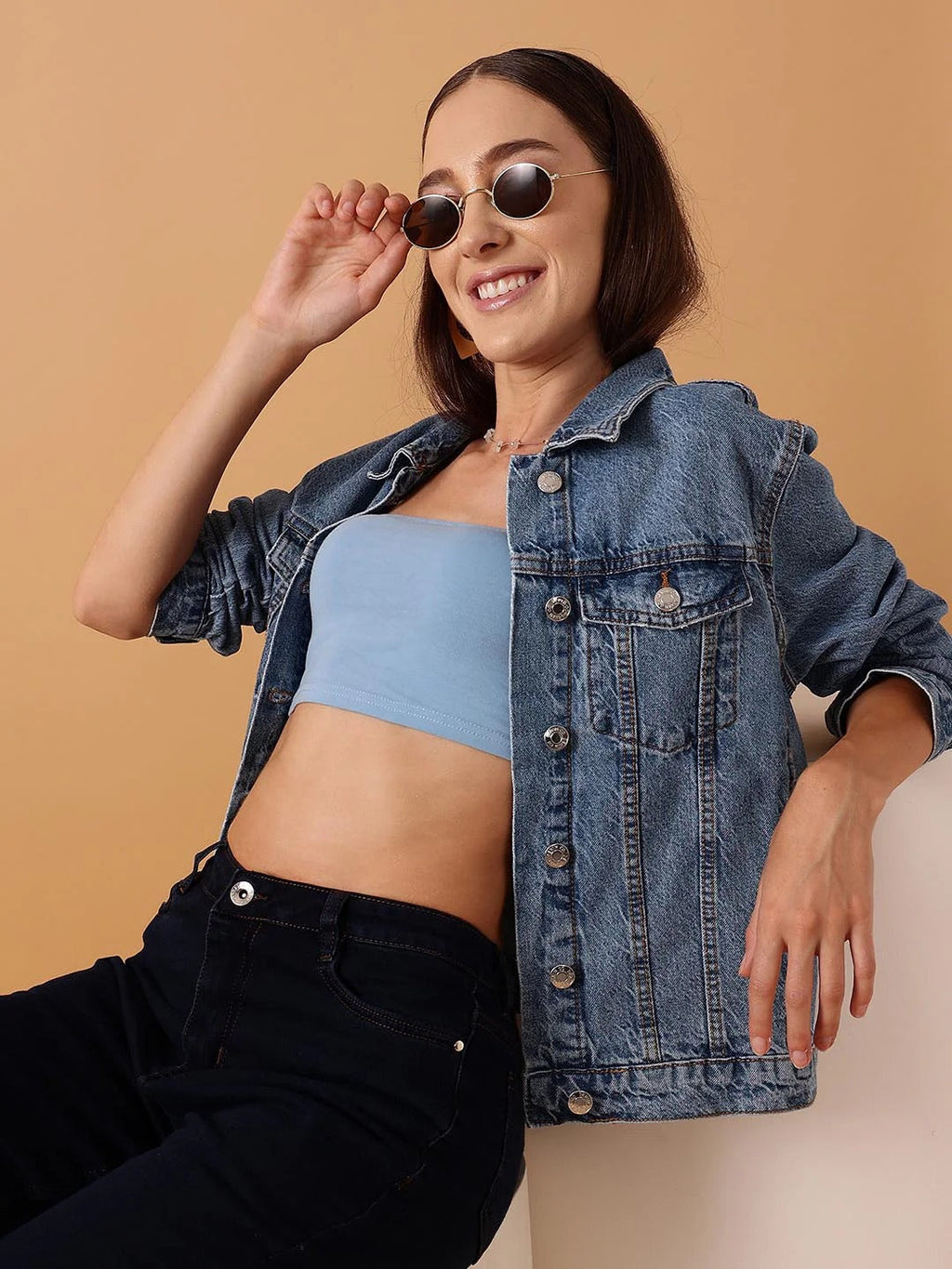 Men Rugged Denim Jacket for Streetwear Style in Pakistan | HARCHIZ