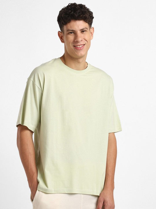 Round Neck Short Sleeves Oversized Cotton T-Shirt for Men in Pakistan | HARCHIZ