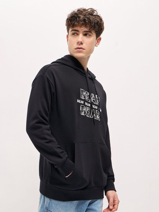 Men Typography Printed Cotton Sweatshirt – Stylish Casual Wear in Pakistan | HARCHIZ