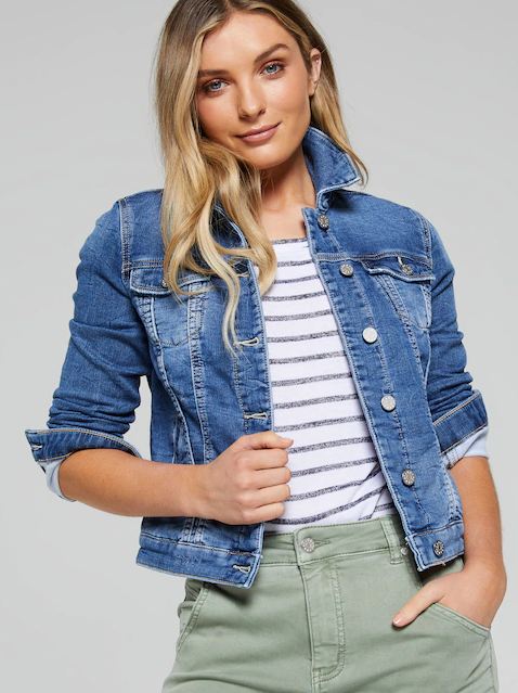 Harchiz Amaze Trucker Denim Jacket for Women – Classic Street Style
