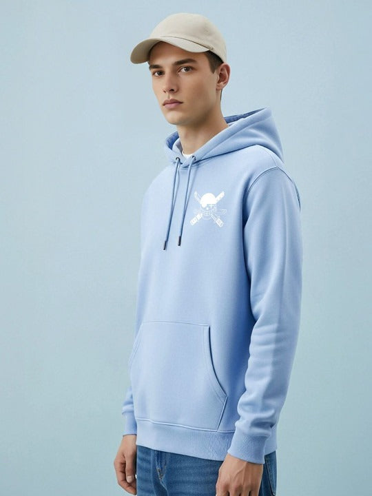 Men Printed Hooded Pullover Sweatshirt – Stylish Winter Hoodie for Men in Pakistan | HARCHIZ