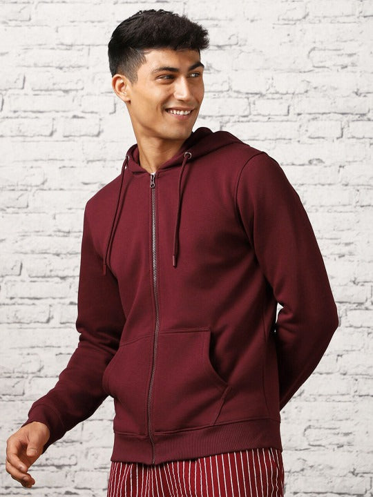 Men Zipper Hooded Sweatshirt – Stylish Front Open Hoodie in Pakistan | HARCHIZ