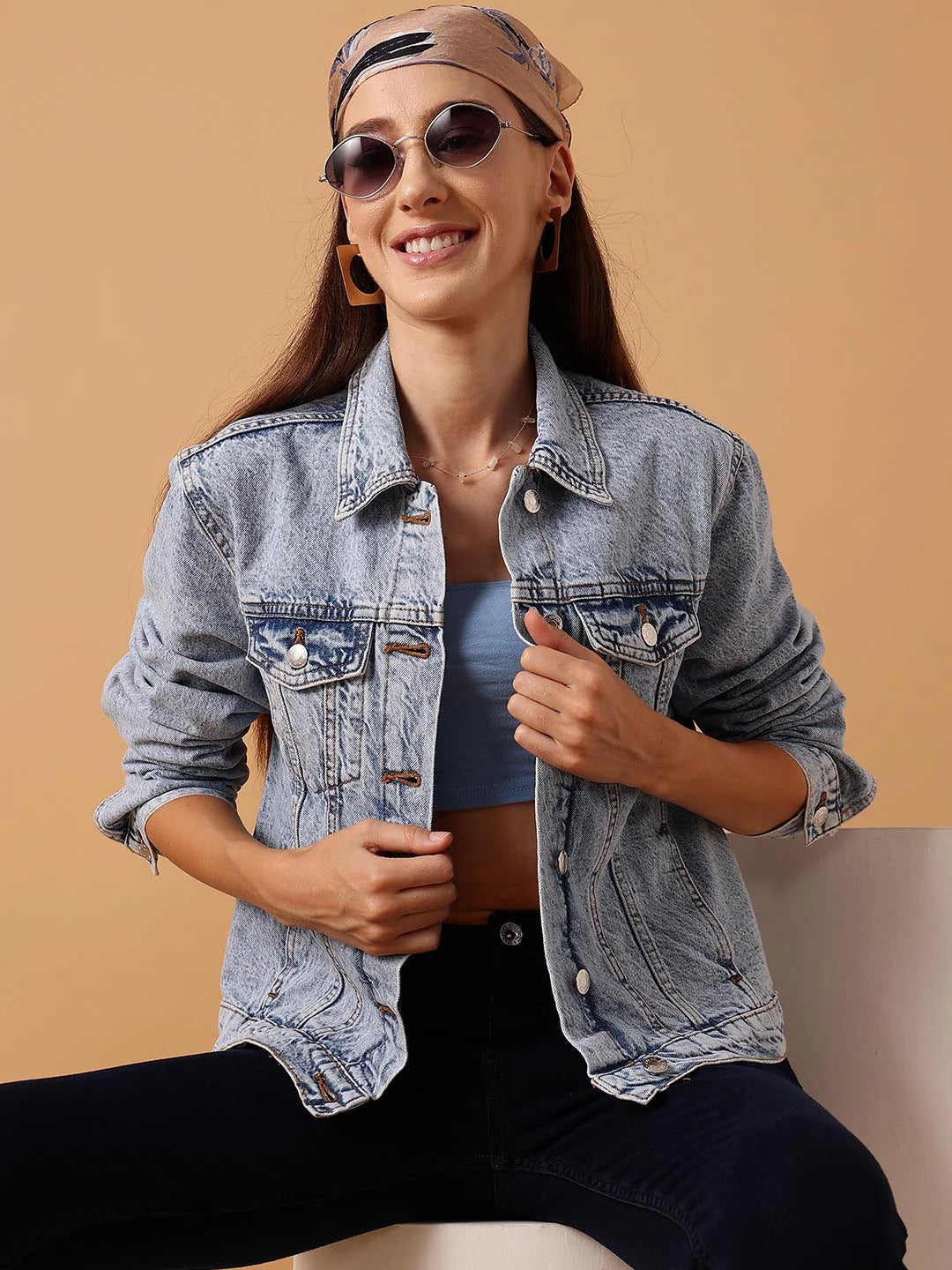 Men Rugged Denim Jacket for Streetwear Style in Pakistan | HARCHIZ