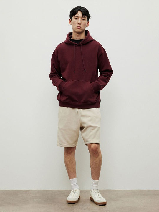 The Lifestyle Co. Men Cotton Oversized Hoodie Pullover Sweatshirt – Trendy Winter Wear in Pakistan