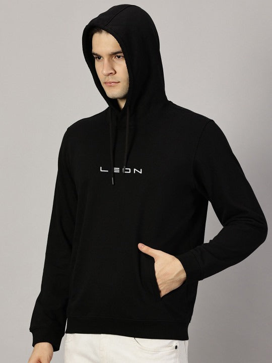 Men Leon Printed Hooded Sweatshirt – Stylish Graphic Hoodie for Casual Wear in Pakistan | HARCHIZ
