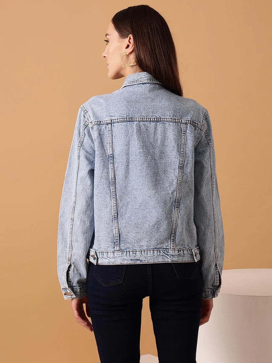 Men Rugged Denim Jacket for Streetwear Style in Pakistan | HARCHIZ