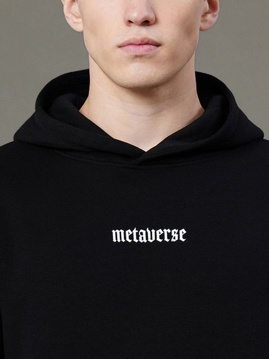 Men Graphic Print Fleece Baggy Fit Hoodie – Oversized Streetwear Hoodie in Pakistan | HARCHIZ