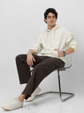 Men Solid Oversized Hooded Neck Sweatshirt – Baggy Fit Winter Hoodie for Men in Pakistan | DOCACCA
