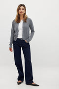 Women Mid Waist Slim Straight Denim – Slim Straight Mid-Rise Jeans for Pakistani Women | HARCHIZ