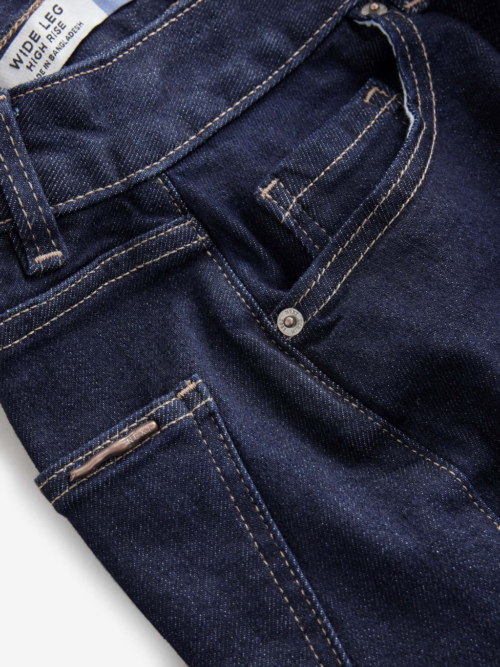 Women Rinse Hourglass Wide Leg Jeans – Trendy High-Waisted Cotton Denim for Pakistan | HARCHIZ
