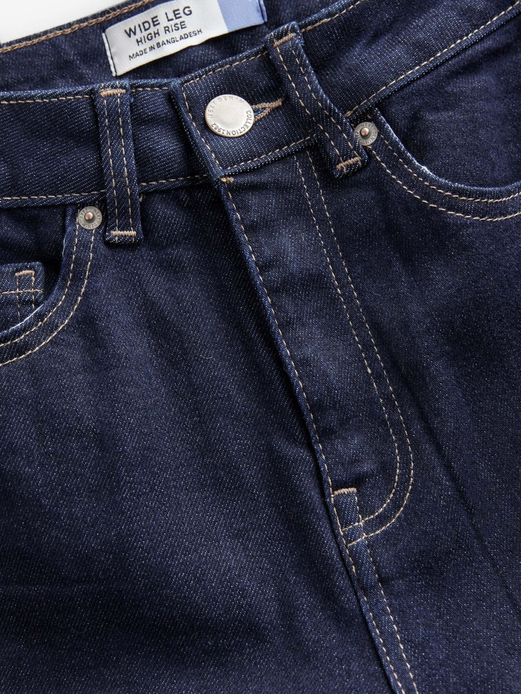 Women Rinse Hourglass Wide Leg Jeans – Trendy High-Waisted Cotton Denim for Pakistan | HARCHIZ