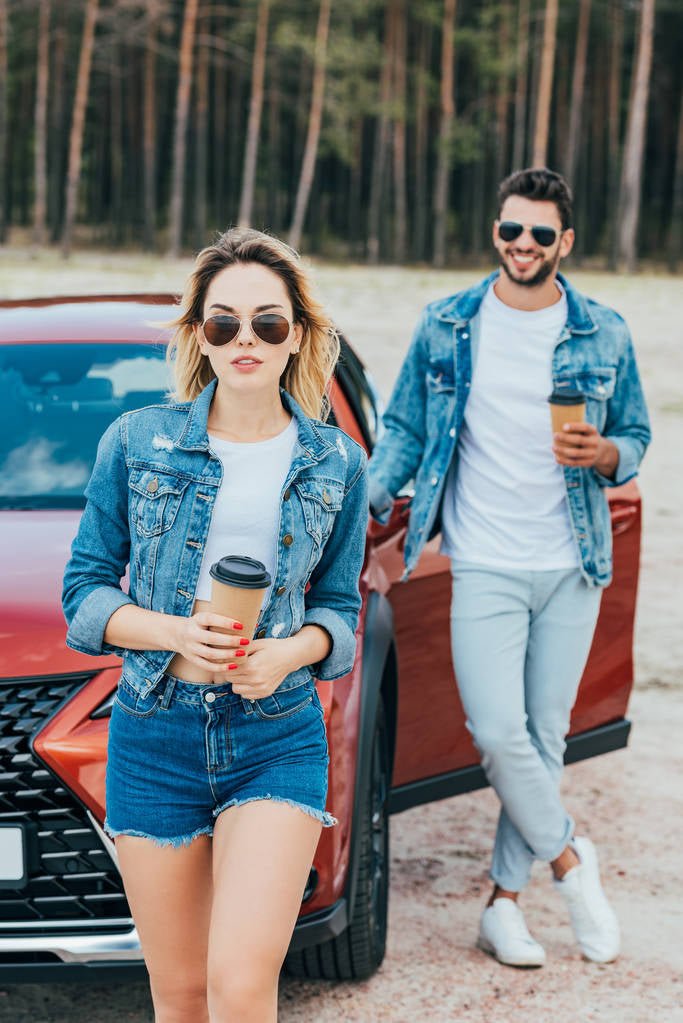 Couple Denim Jacket Blue - HARCHIZ - Denim Jackets - 