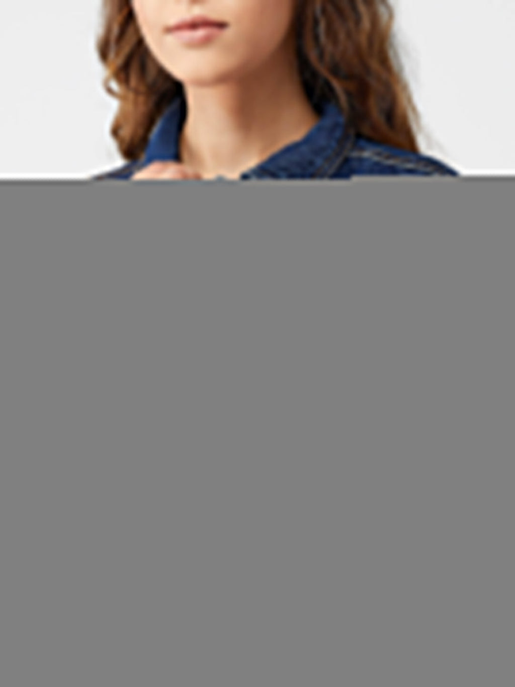 Harchiz Women Blue Solid Jacket – Classic Denim Look with Modern Edge