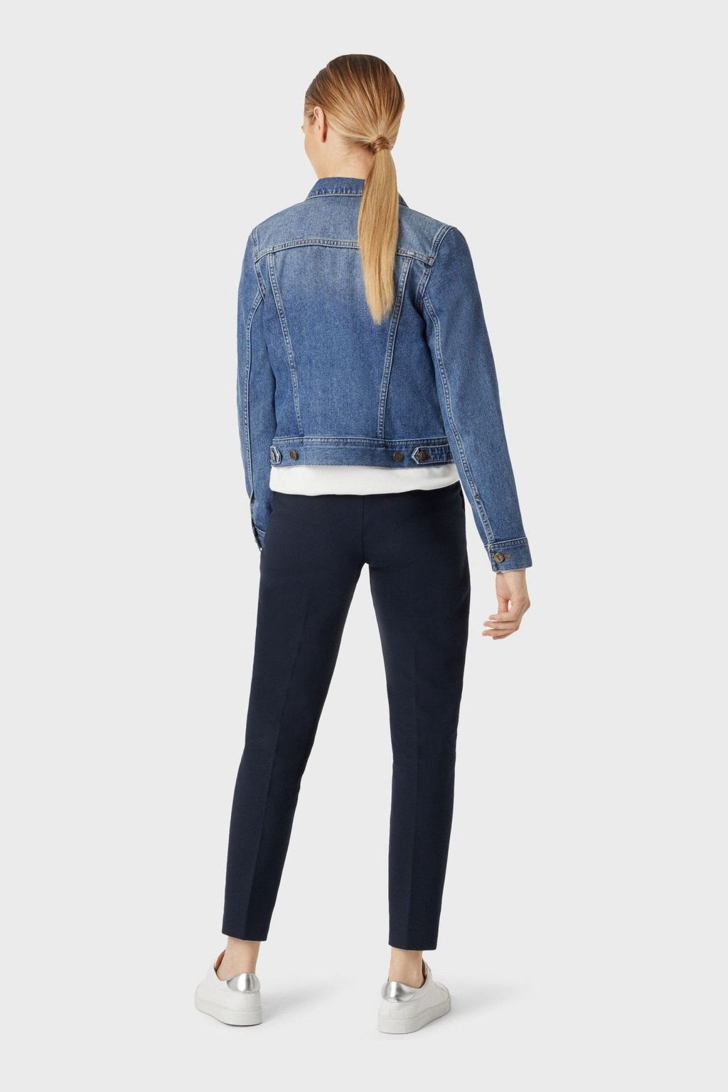 Hobbs Blue Mariam Jacket - HARCHIZ - Denim Jackets - 