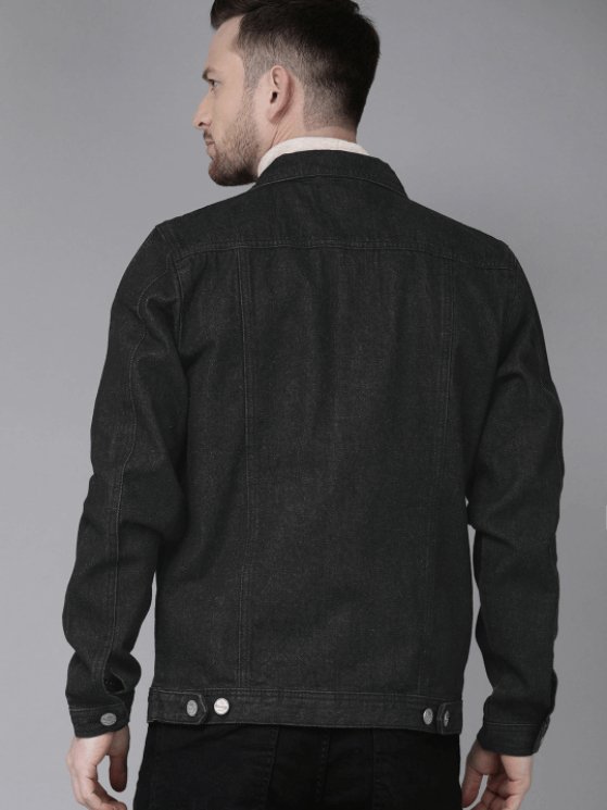 Mens Denim Jacket Black