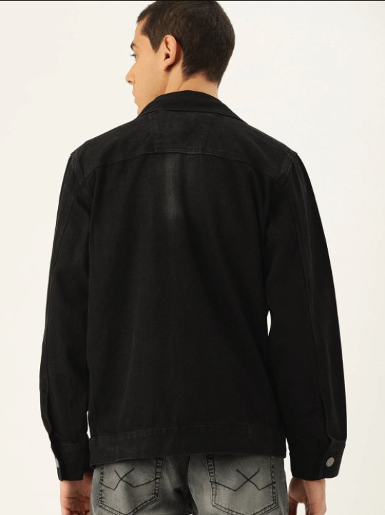 Mens Denim Jacket Black