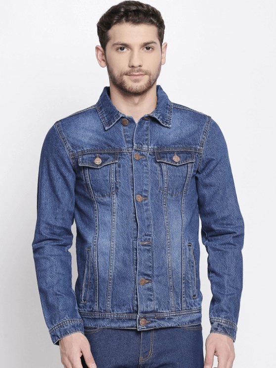 Mens Denim Jacket Blue