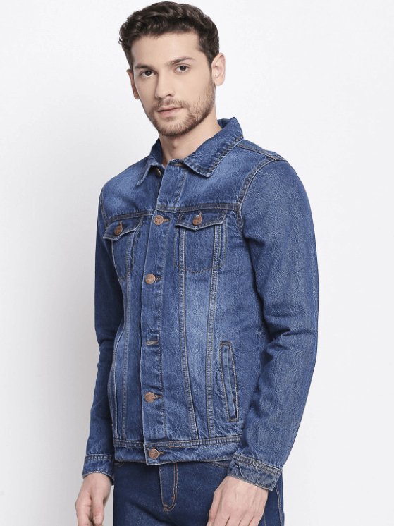 Mens Denim Jacket Blue