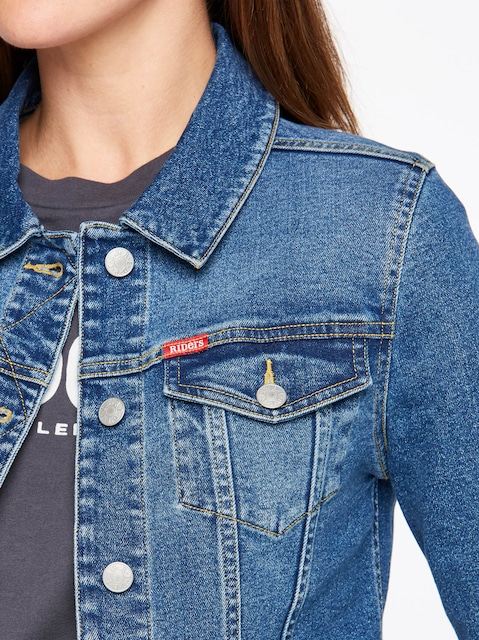 RIDERS BY CLASSIC JACKET IN CANYON BLUE - HARCHIZ - Denim Jackets - 